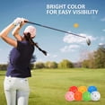 thumbnail image 4 of 24 Pack Practice Golf Balls, 42mm Plastic Golf Balls, Backyard Practice Golf Balls, Practice Golf Balls (Multicolor), 4 of 5
