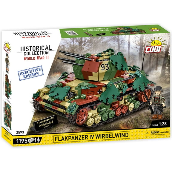 COBI #2593 EXECUTIVE EDITION FlakPanzer IV Wirbelwind - Brand New!