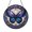 Acrylic 3.5 Inch, variant on Butterfly Circle Window Hanging – Glass Style Art