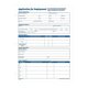 thumbnail image 2 of Formulario de solicitud Adams 9661 21,59 x 27,94 cm, 50 hojas, paquete de 2, 2 of 4