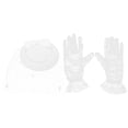 thumbnail image 1 of Weiweiguan 1 Ensemble Rétro Cocktail Chapeau en Maille Kit de Gants Costume Élégant pour Femmes, 1 of 6