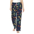 thumbnail image 2 of Kdxio Women's Comfy Stretch Shells and SeaweedPrint Drawstring Pajama Pants-Small, 2 of 9