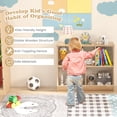 thumbnail image 7 of Giantex 5-Cubby Toy Storage Organizer, Wooden Kids Bookshelf, Bookcases for Playroom, Natural, 7 of 7