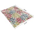 thumbnail image 4 of Pioneer Flower Floral Print Pattern Blanket,Comfortable Soft Flannel Throw Blanket,All Season,Warm Lightweight Blankets for Sofa Bed Couch Living Room Chair,40"x50", 4 of 4