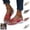 Red, variant on YOUYEDIAN Orthopedic Sandals for Women Summer Fashion Arch Support Flip Flops Casual Slip on Thong Wedge Sandals Comfortable Open Toe Platform Slippers (Black)