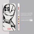 thumbnail image 3 of Case For Oneplus 5 6 9 9R 8 8T 7 7T A3 2 2V NORD 3 2 Lite Pro Simple Liquid Silicone Case Marvel Line Iron Man Spiderman, 3 of 5