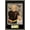 Barnwood Framed Version, variant on David Gilmour - Pompeii Mozaic Wall Poster, 14.725" x 22.375"