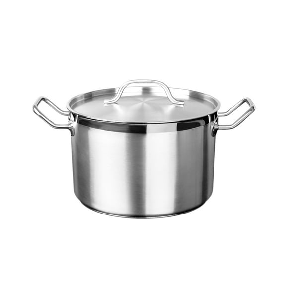 Excellante 12 quart 18/8 Steel stock pot w/ lid, comes in each
