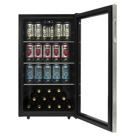 Danby 4.5 cu. ft. Free-Standing Beverage Center  Stainless Steel