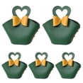 thumbnail image 1 of CSChome Gift Bag 5Pcs Convenient Colorful Mini Handbag Faux Leather Gift Bag for Parties Weddings Decoration, 1 of 7