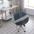 thumbnail image 4 of Stretchable Round Bar Stool Cover 11-16" Washable Dustproof Elastic Seat Cover Polyester 28-40cm for home and hotel Use - B, 4 of 7