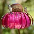 thumbnail image 2 of acdanc Squirrel Proof Unbreakable Pole Bird Feeder, Red, 2 of 5