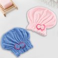 thumbnail image 5 of Coral downy hair cap and headscarf quick drying hat, 5 of 5