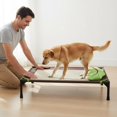 thumbnail image 6 of JWQFBC Raised Pet Bed Breathable Mesh Raised Pet Cot Four-Season Use Outdoor Dog Bed for Dogs, 6 of 10