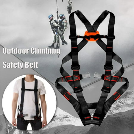 1764LB Full Body Rock Climbing Rappelling Harness Rescue Seat Safety Belt Downhill Equipment For Mountaineering Outward Band Fire Rescue Working Caving Rock Climbing Women (Best Climbing Harness Women's Review)