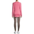 thumbnail image 6 of ClimateRight by Cuddl Duds Women's and Women's Plus Brushed Comfort Thermal Top and Leggings, 2-Piece Set, 6 of 6