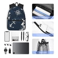 thumbnail image 6 of Gaeub Vintage Marine School Backpack Waterproof Bookbag for Men Women College High School Bags, 6 of 8