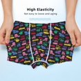 thumbnail image 3 of Yiaed Colorful Excavator Print Boys' Boxer Briefs Cotton Casual Stretch Comfort Boys Boxers - Kids Boxer Briefs Underwear for Boys (6-18)-Medium, 3 of 5