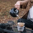 thumbnail image 4 of Khaki Outdoor Kettle Kitchen Kettle Professional Kettle Outdoor Accessories Kettle Stainless Steel Camping, 4 of 5