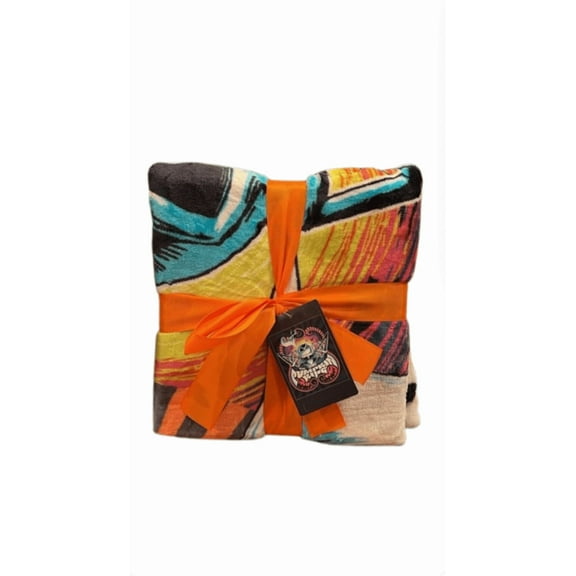 Disney Parks The Nightmare Before Christmas Jack Pumpkin King Throw Blanket New