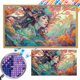 thumbnail image 1 of 5D DIY Taladro Cuadrado AB Parcial Kit Hadas Arte 75x45cm, 1 of 9