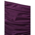 thumbnail image 4 of Stylish Women's Swim Bottoms High Waist Design for a Comfortable and Flattering Fit Purple XL, 4 of 6