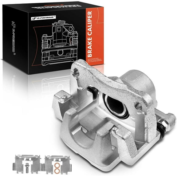 A-Premium Brake Caliper Assembly with Bracket Compatible with Toyota RAV4 2006-2012 Rear Passenger Side