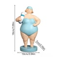 thumbnail image 3 of TONGYIJIA Resin Swimsuit Ornament, Colorful Women Figure Sculpture, Summer Beach Decor, Cute Home Accents For Office Bedroom Hotel Decor, 3 of 8