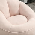 thumbnail image 3 of PORKISS Oversized Bean Bag Chair with Ottoman, Memory Foam Super Soft Lazy Couch for Adults Teens Kids, Microfiber Pink, 3 of 12