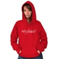 thumbnail image 4 of Merry Christmas Festive Holiday Hoodie Sweatshirt Women Brisco Brands L, 4 of 6