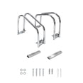 thumbnail image 6 of Heavy Duty Freestanding Bike Floor Stand – Dual Cycle Parking Rack for Garage and Home – Fits 22-28 Inch Wheels & Up to 2.2 Inch Tire, 6 of 8