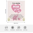 thumbnail image 5 of Mom to Be Gifts, New Mom Gifts, First Time Mom Gift, Pregnancy Gifts for Expecting Mom, Postpartum Gift for New Moms After Birth, Mom to Be Gift for 1st Time Mom 2024 Blanket 60"X50", 5 of 6