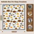 thumbnail image 2 of Fall Throw Blanket Pumpkin Blanket Autumn Farmhouse Harvest Throw Blankets for Couch Bed Chair Fall Thanksgiving Decor Blanket 60"x50", 2 of 5