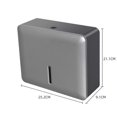 thumbnail image 2 of Paper Towel Dispenser Wall Mount Hand Towel Dispenser Commercial Bathroom Multifold Fold Paper Hand Towels Holder, 2 of 5