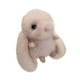 thumbnail image 4 of Plushie Bunny Keychain relleno con llavero estético colgante de bolsas de bolsa ideal accesorios lindos para la novia del día de San Valentín Rosa, 4 of 8