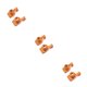 thumbnail image 3 of Ounissouiy Pack de 2 piezas de repuesto de material premium de copa de dirección trasera para modelo RC dorado Type1 NO1 Ounissouiy CBP203250, 3 of 6