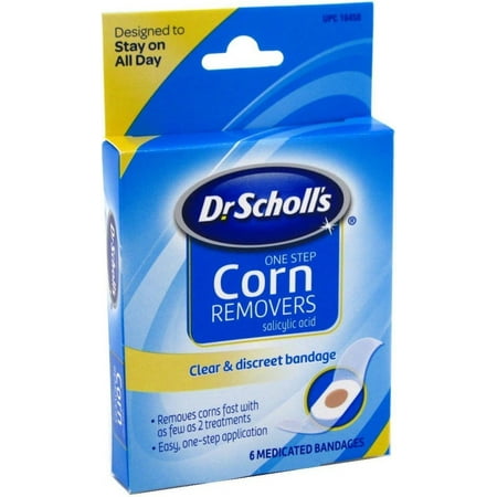 Dr. Scholls Corn Remover One Step Maximum Strength ,6 Count (Pack of 2)