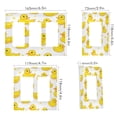 thumbnail image 2 of Yayeee Rocker Switch Wall Plate 2-Gang 4.7"x4.6" Home Decorative Outlet Cover, Yellow Rubber Ducks, 2 of 6