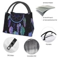 thumbnail image 4 of Fotbe Dreamcatcher With Colorful Feathers Bolsa Térmica Portátil con Estampado, Bolsa de Entrega de Alimentos Aislada, Bolsa Reutilizable de Gran Capacidad para Comidas y Supermercado, 4 of 6