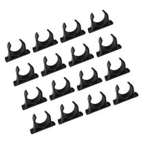 GOOHOCHY Kayak Paddle Holder Black 16Pcs 2.95 x 1.77 x 1.26in