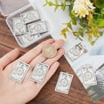 thumbnail image 4 of 8Pcs 2 Styles The Sun Tarot Charm Tarot Card Pendants Good Luck Amulet Magic Amulet Charm for Jewelry Making DIY Craft, 4 of 5