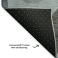 thumbnail image 5 of Addison Rugs Mayfield Premium Machine Washable Transitional Geometric Blue Rectangle Rug, 3' x 5', 5 of 6