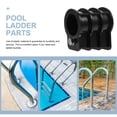 thumbnail image 3 of OFFIGAM 2Pcs Pool Ladder Parts Black Plastic Embedded Buckle Wear Resistant and Secure, 3 of 6