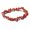Red Stone, variant on Natural Gemstone Chip Beads Stretchy Bracelet Chakra Stone Reiki Healing Jewelry-Carnelian+Rose Quartz