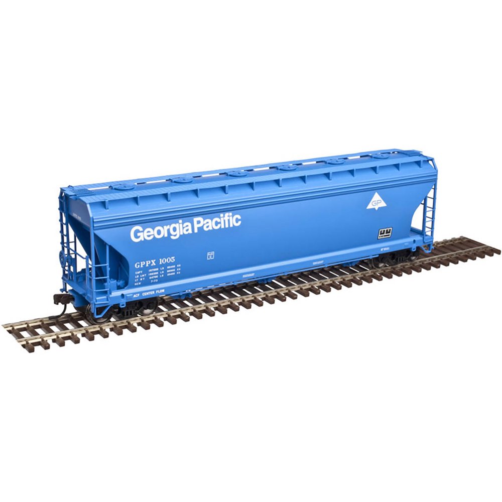 Atlas HO Scale ACF 4650 Centerflow Covered Hopper Car Pacific
