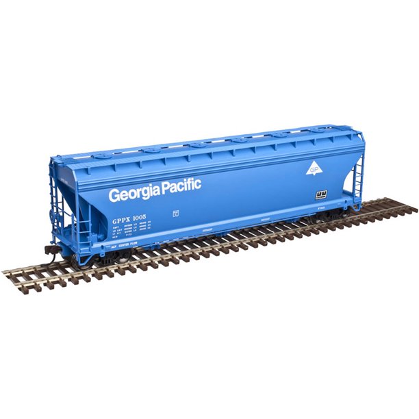 Atlas HO Scale ACF 4650 Centerflow Covered Hopper Car Pacific