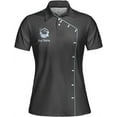thumbnail image 4 of Personalized Housekeeping Polo Shirts 3D Print Cleaning Service, Housekeeper House Cleaning Uniforms for Women (Teal, S), 4 of 10