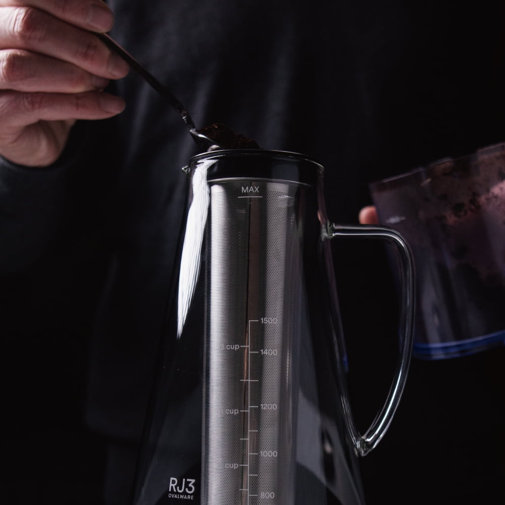 ovalware rj3 brewing glass carafe