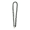 thumbnail image 4 of Correa de hombro de macramé bohemio, cordones para teléfono móvil, correa para bolso de flores, cadena de teléfono móvil tejida suave para fundas de t Negro, 4 of 8