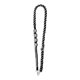 thumbnail image 4 of Correa de hombro de macramé bohemio, cordones para teléfono móvil, correa para bolso de flores, cadena de teléfono móvil tejida suave para fundas de t Negro, 4 of 8